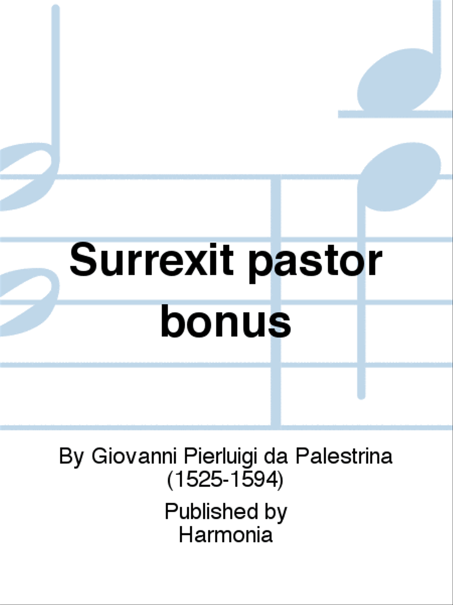 Surrexit pastor bonus TTBB scores gallery preview page 1