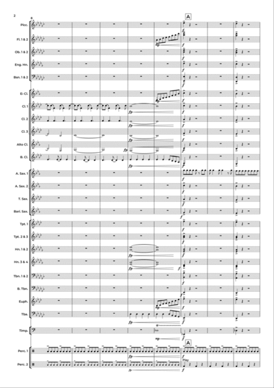 Welcome To The Rock Concert Band scores gallery preview page 2