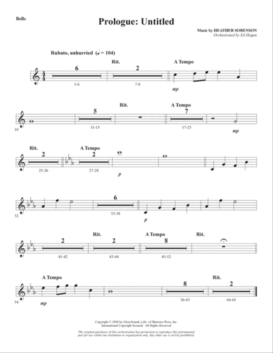 What Wondrous Hope (A Service of Promise, Grace and Life) - Percussion Choir scores gallery preview page 2
