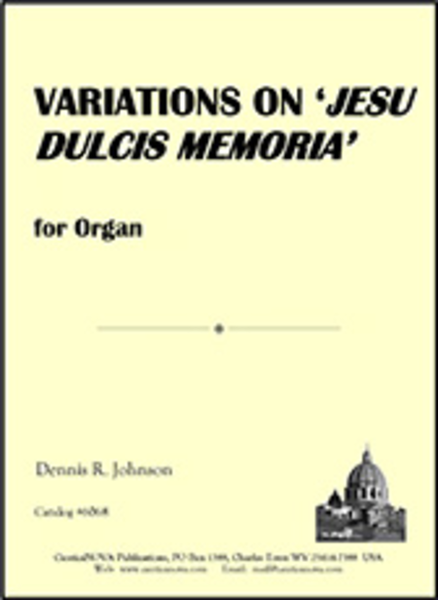Variations on 'Jesu dulcis memoria'
