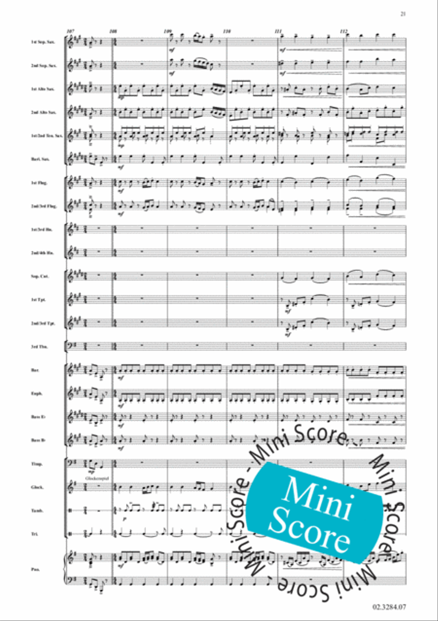 It's a Wonderful Christmas Fanfare Band scores gallery preview page 27