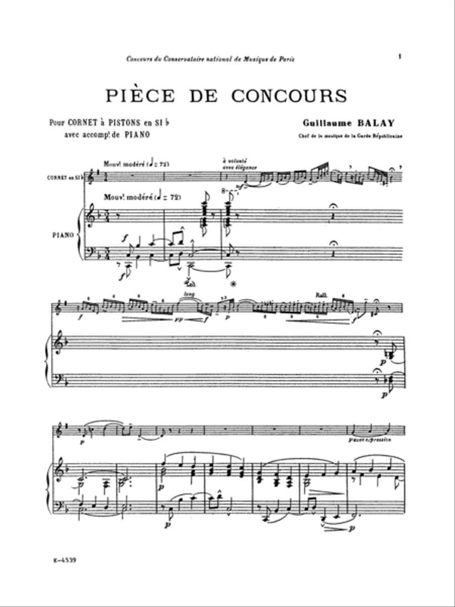 Piece de Concours Small Ensemble scores gallery preview page 4