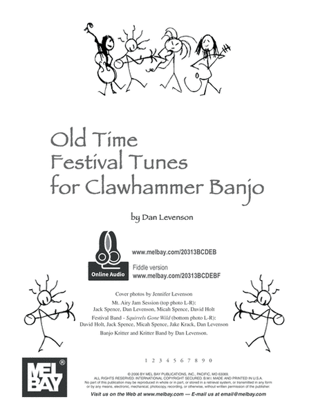 Old-Time Festival Tunes for Clawhammer Banjo image number null
