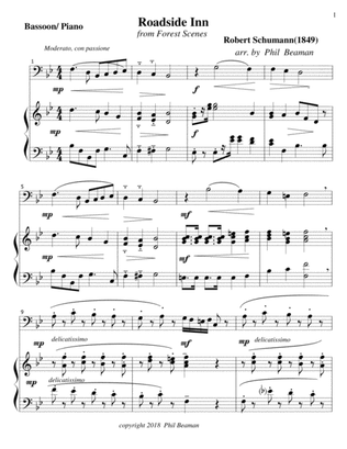 Roadside Inn - Schumann- Bassoon-Piano