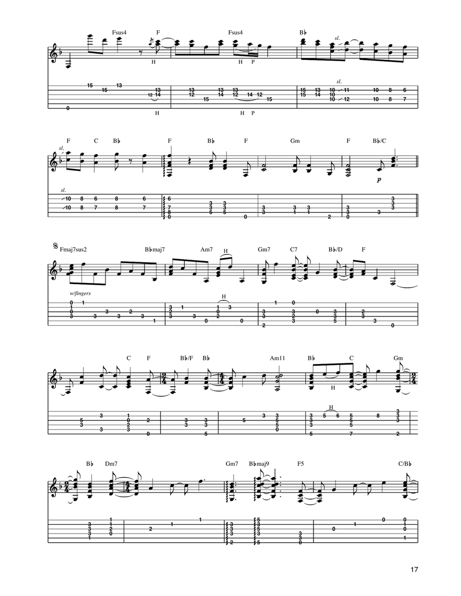 Gaucho Acoustic Guitar scores gallery preview page 2