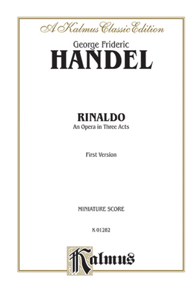 Book cover for Rinaldo (1711)