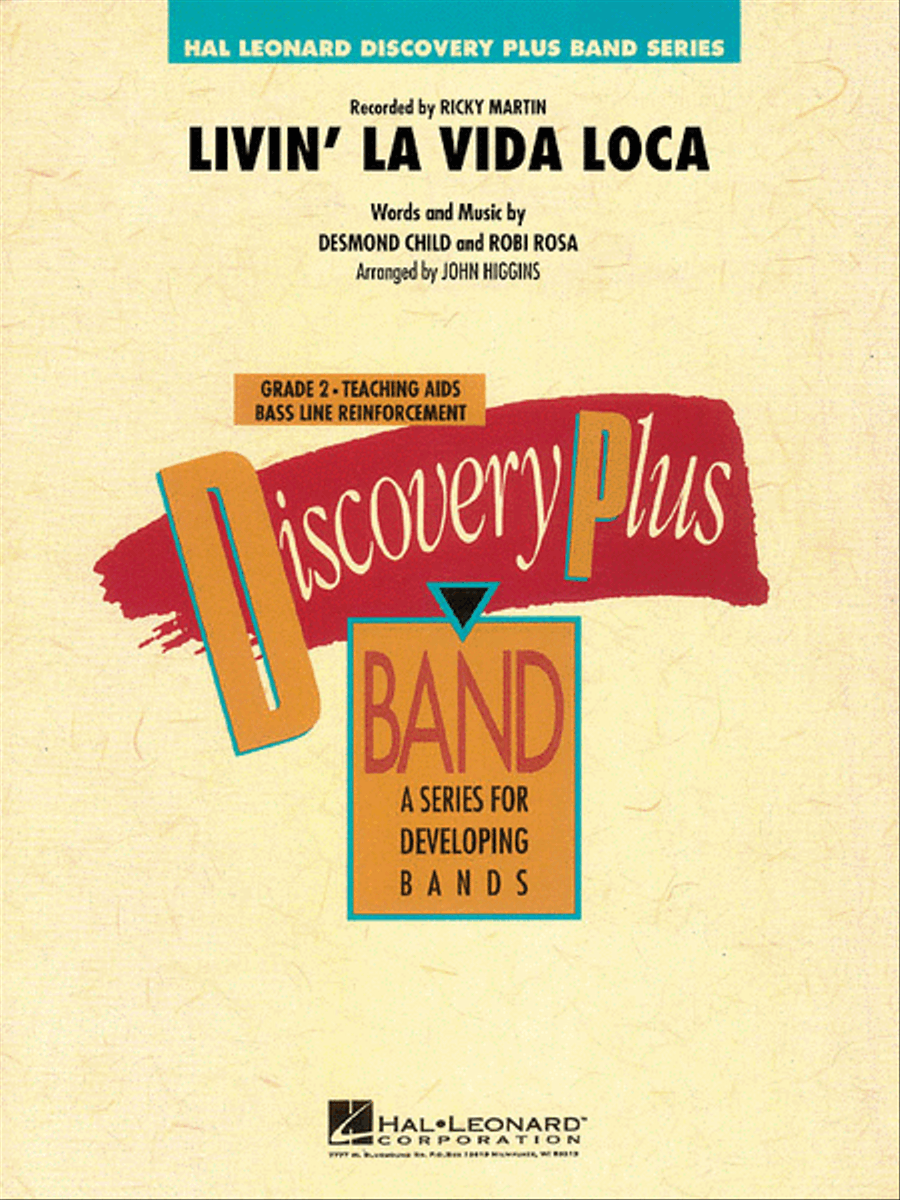 Livin La Vida Loca Livin La Vida Loca Concert Band scores gallery preview page 1