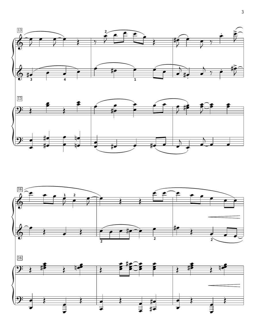 You've Got A Friend In Me (from Toy Story) Piano Duet scores gallery preview page 3