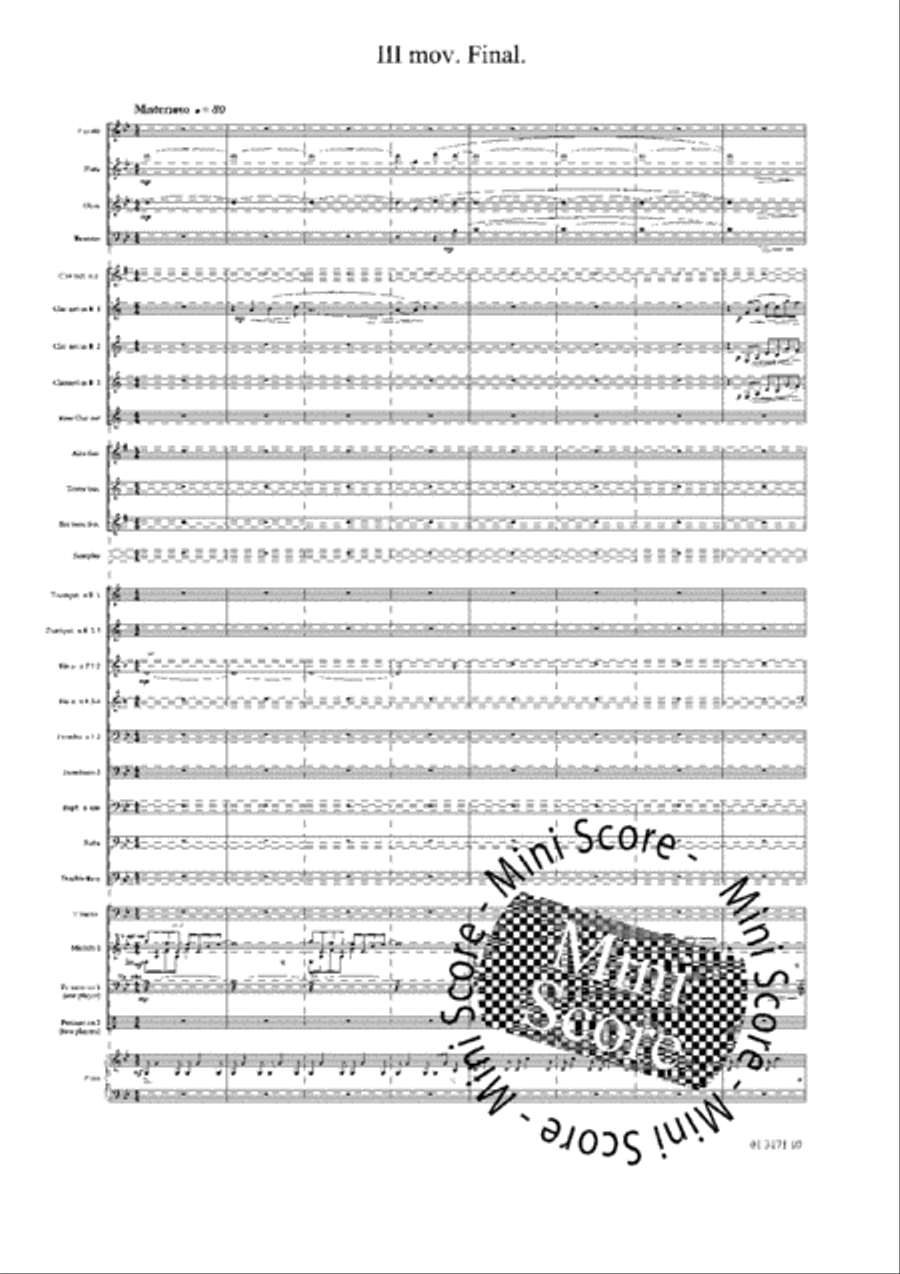 The Bermuda Triangle Concert Band scores gallery preview page 41