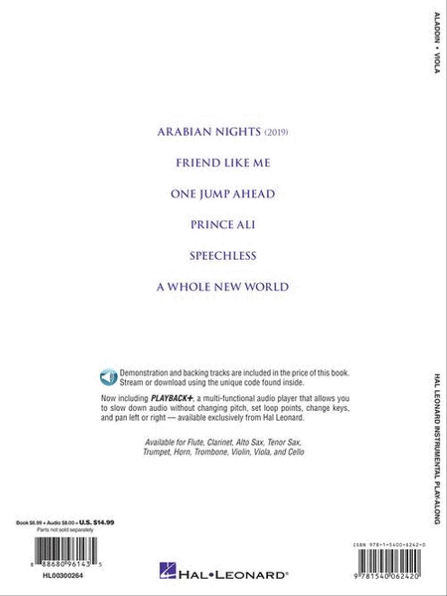 Aladdin Viola scores gallery preview page 6