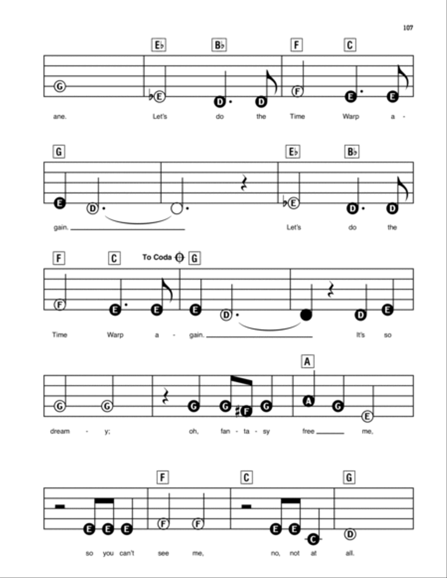 Time Warp (from The Rocky Horror Picture Show)