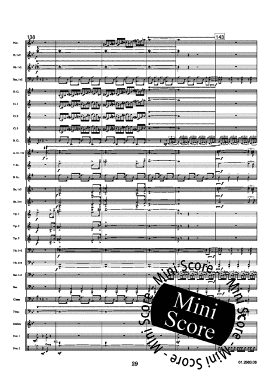 Floris Concert Band scores gallery preview page 33