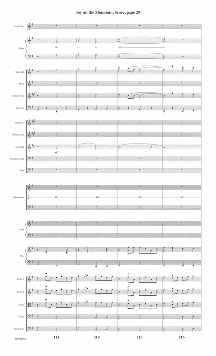 The Heart of Christmas - Full Score Choir scores gallery preview page 158