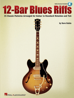 Book cover for 12-Bar Blues Riffs