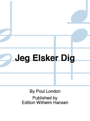 Book cover for Jeg Elsker Dig