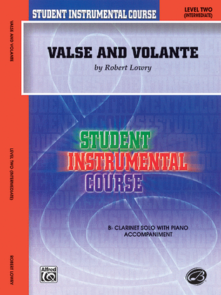 Book cover for Valse and Volante