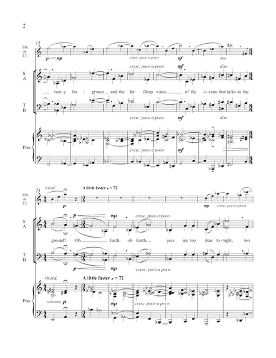 June Night (Downloadable Choral Score)