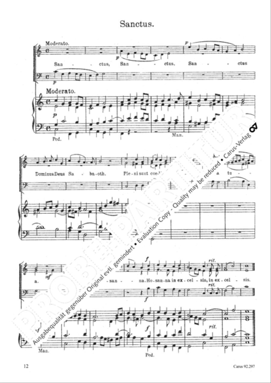 Missa Salve Regina 3-Part scores gallery preview page 13