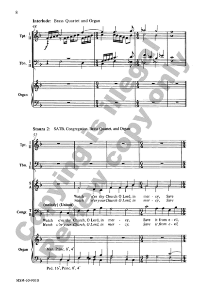 Father, We Thank Thee, Who Has Planted (Choral Score)