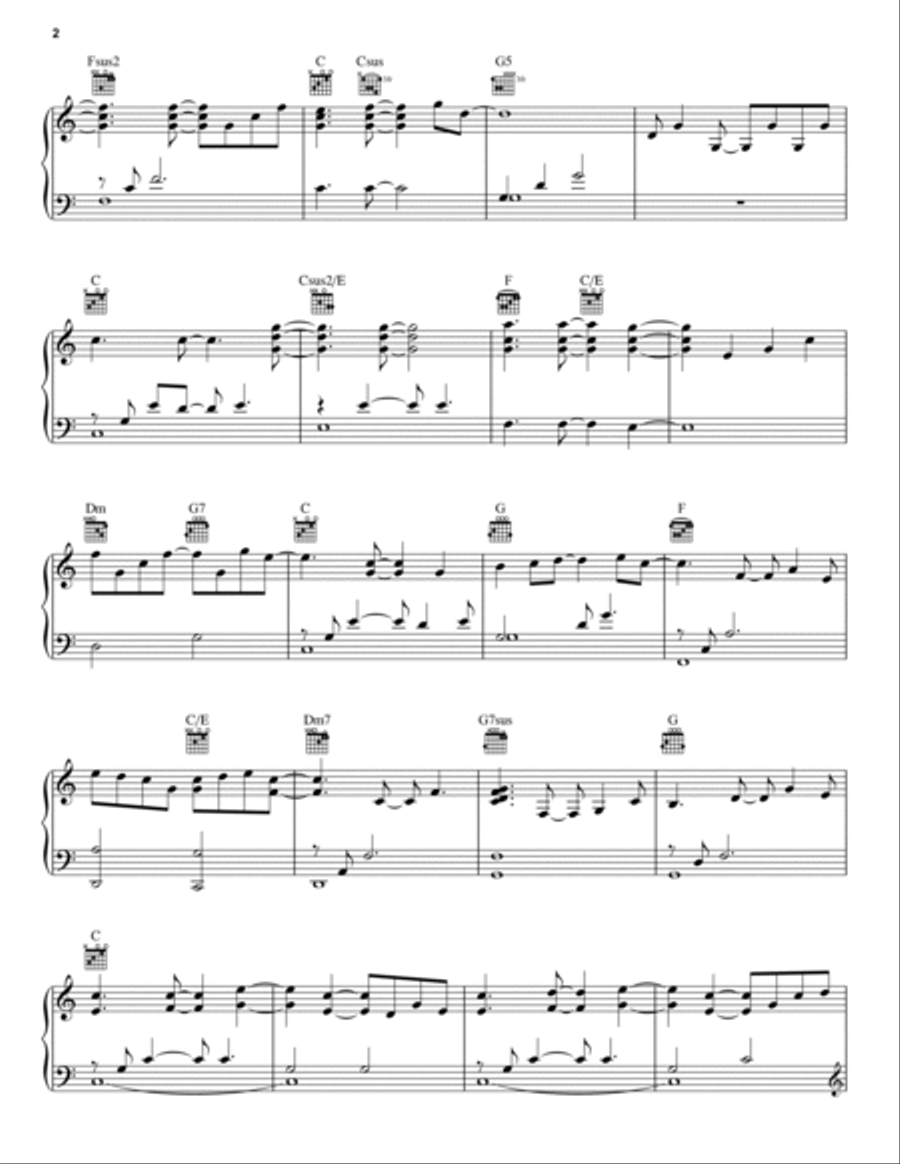 Starbright Piano, Vocal, Guitar scores gallery preview page 2