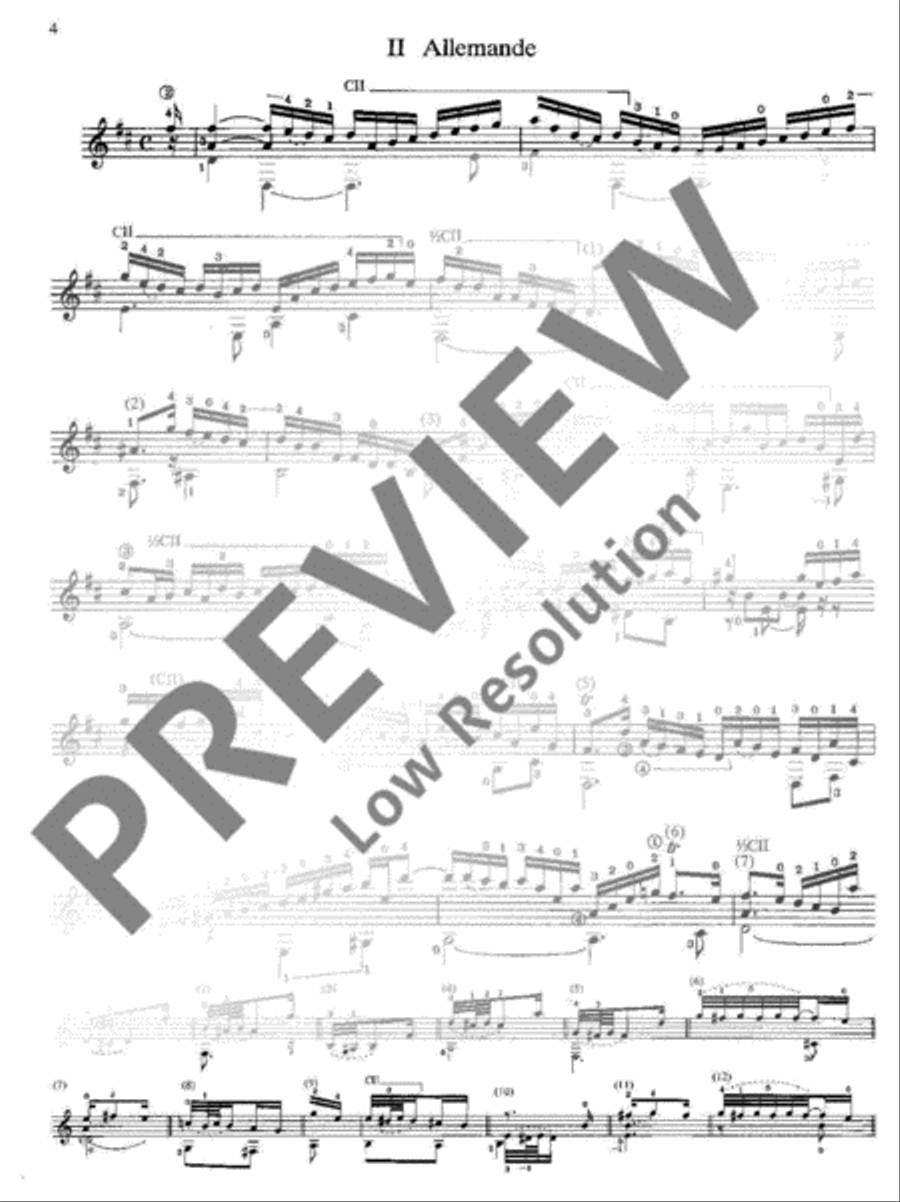 Suite No. 1 for Violoncello Cello scores gallery preview page 7