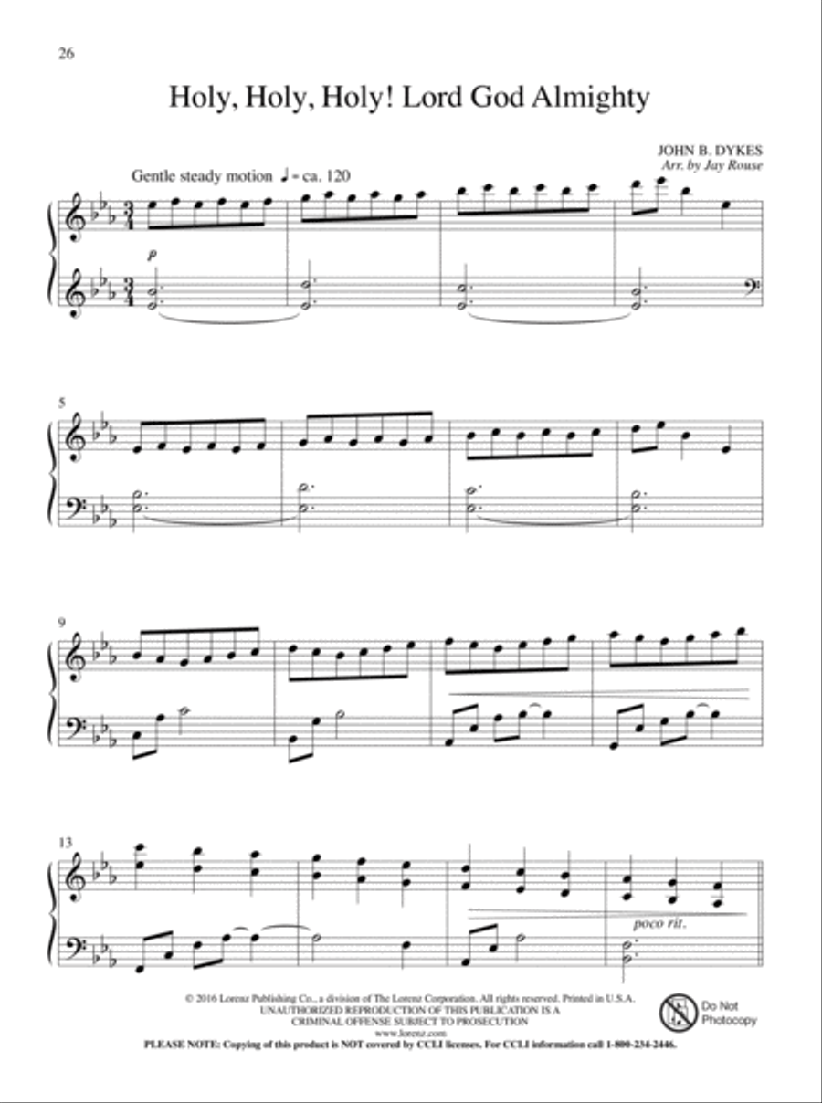 Ivory Inspirations Piano Solo scores gallery preview page 14