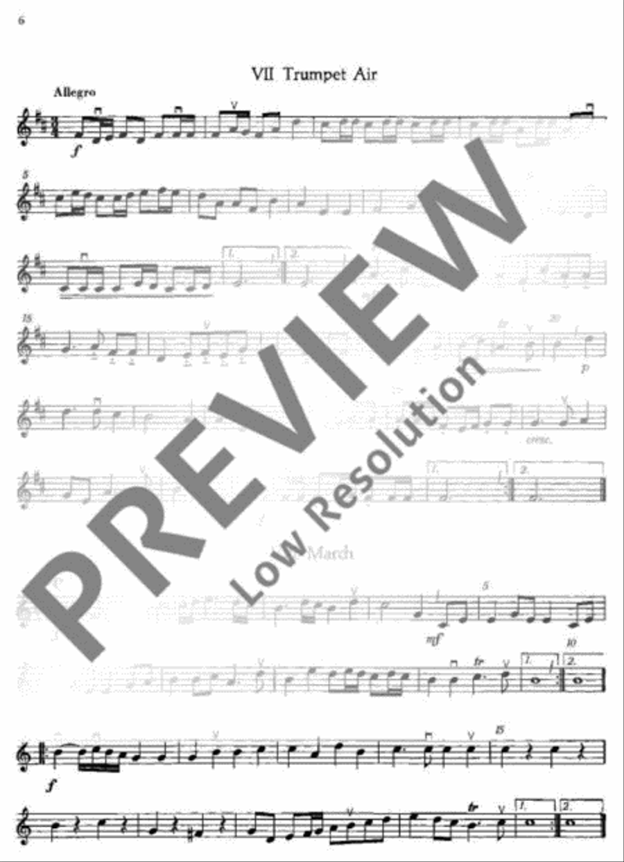The Married Beau Violin scores gallery preview page 7