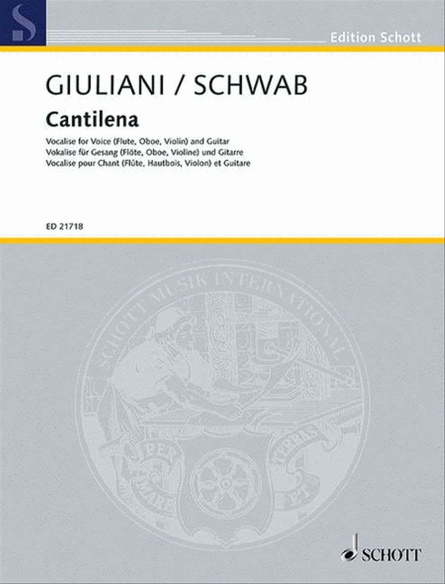 Cantilena Flute scores gallery preview page 1