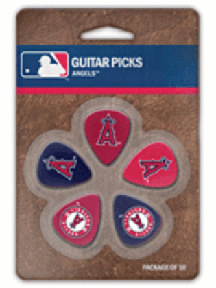Book cover for Los Angeles Angels Guitar Picks