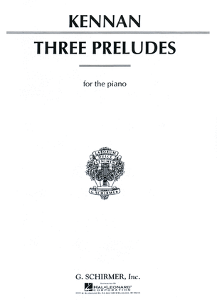Book cover for 3 Preludes