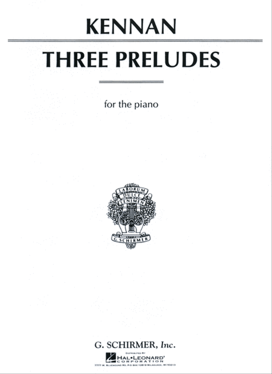 3 Preludes 3 Preludes Piano Solo scores gallery preview page 1