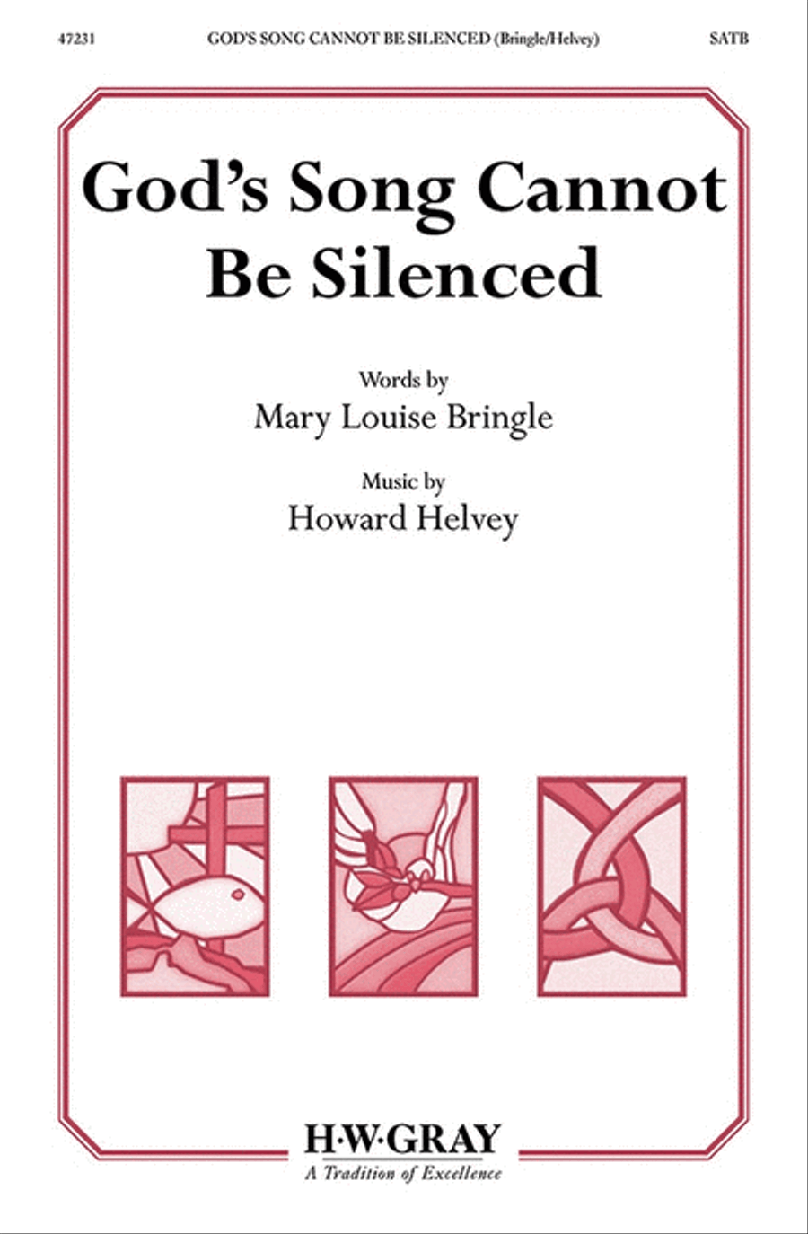 God's Song Cannot Be Silenced 4-Part scores gallery preview page 1