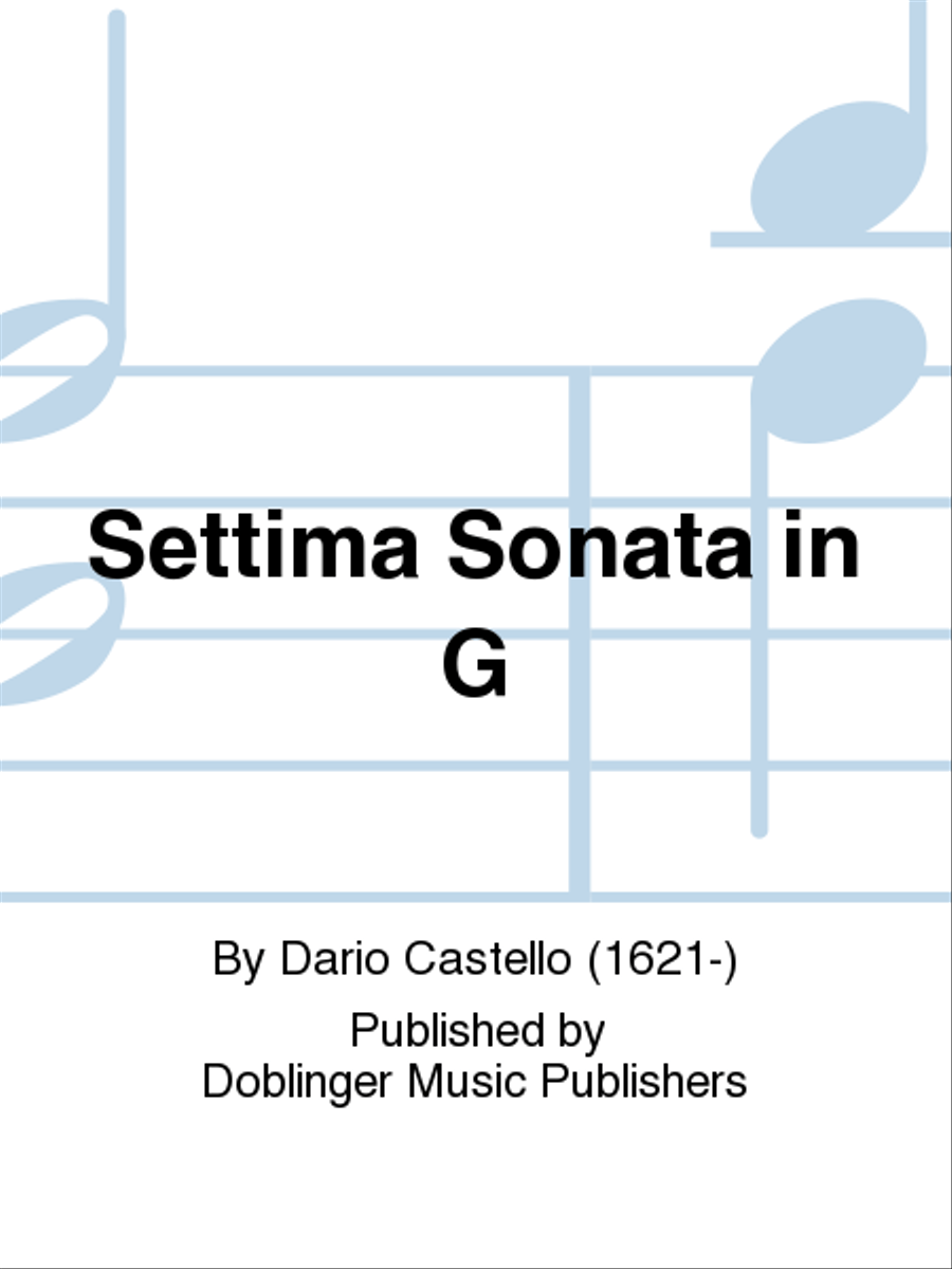 Settima Sonata in G