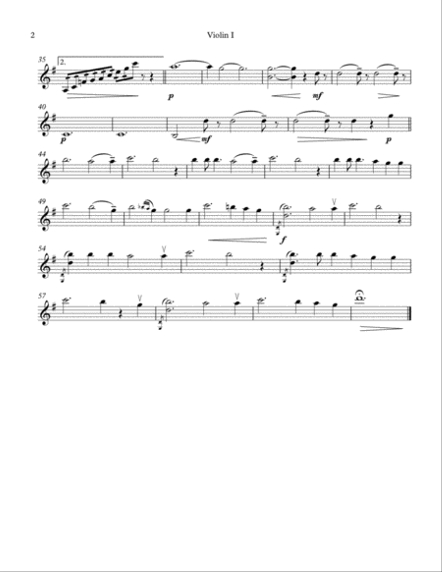 Sweetest Devotion String Quartet scores gallery preview page 2