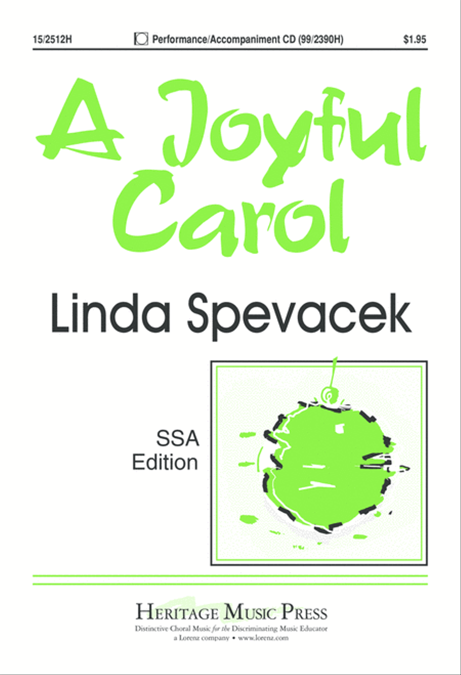 A Joyful Carol SSA scores gallery preview page 1