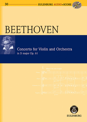 Book cover for Violin Concerto in D Major Op. 61