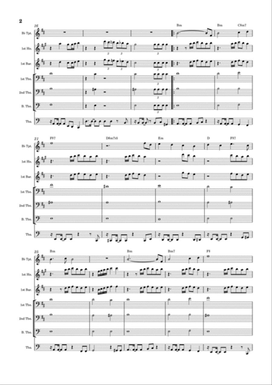 Darkness Brass Ensemble scores gallery preview page 2
