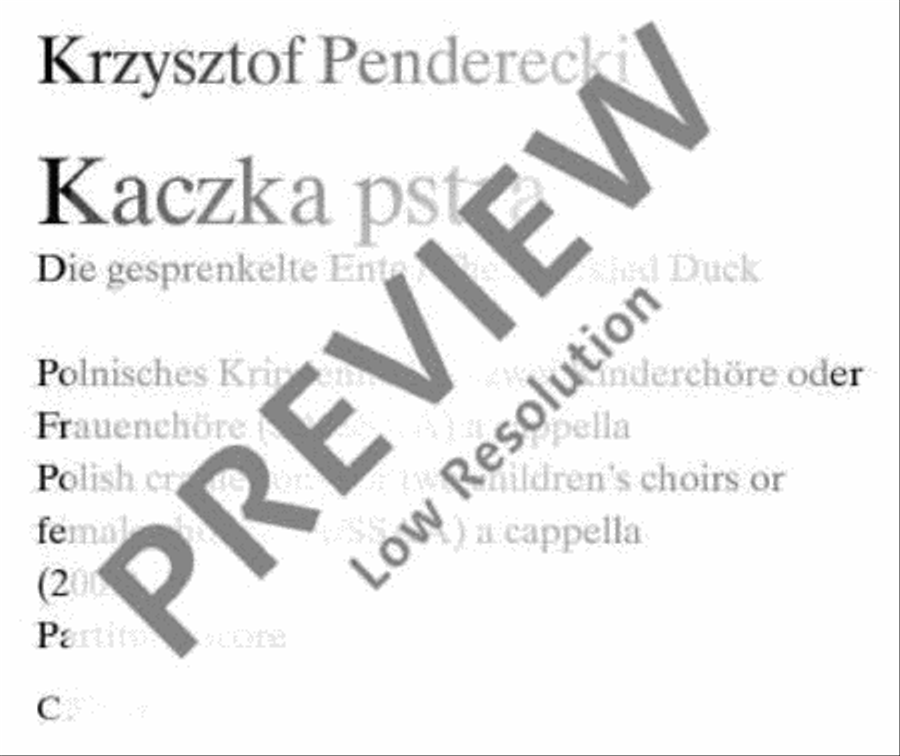 Kaczka pstra Kaczka pstra SSAA scores gallery preview page 2