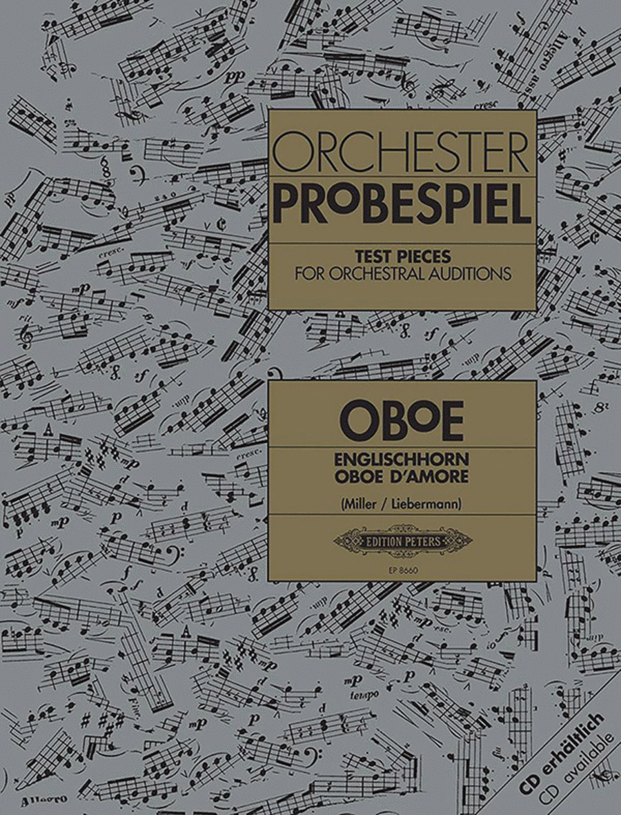 Test Pieces for Orchestral Auditions (Oboe English Horn Oboe d