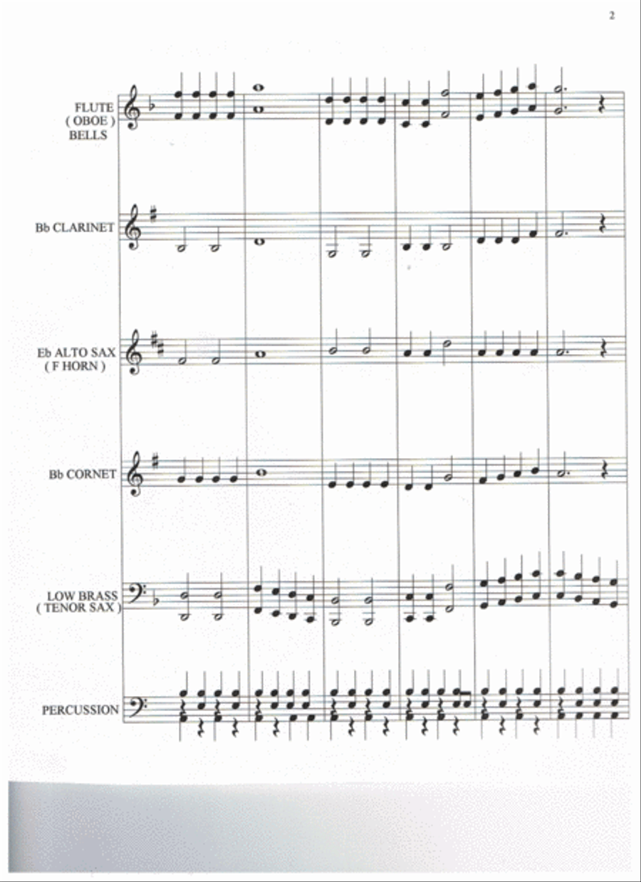JOLLY OLD SAINT NICHOLAS JOLLY OLD SAINT NICHOLAS Concert Band scores gallery preview page 3