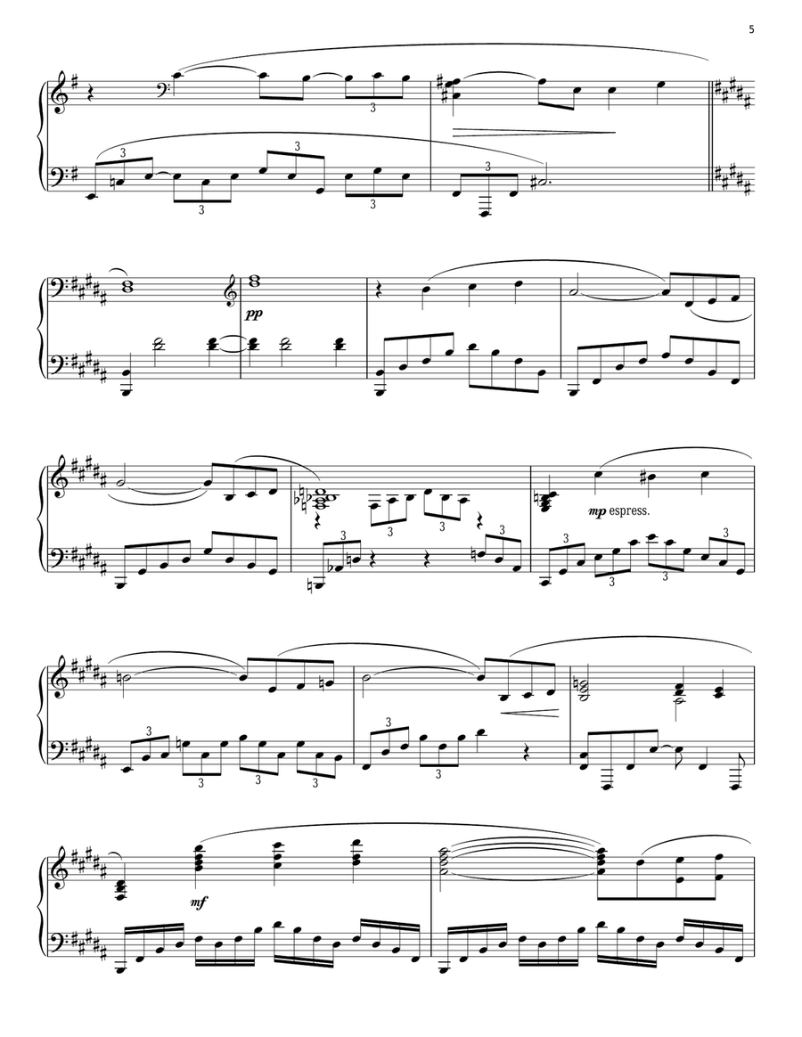 Warsaw Concerto Acoustic Guitar scores gallery preview page 5