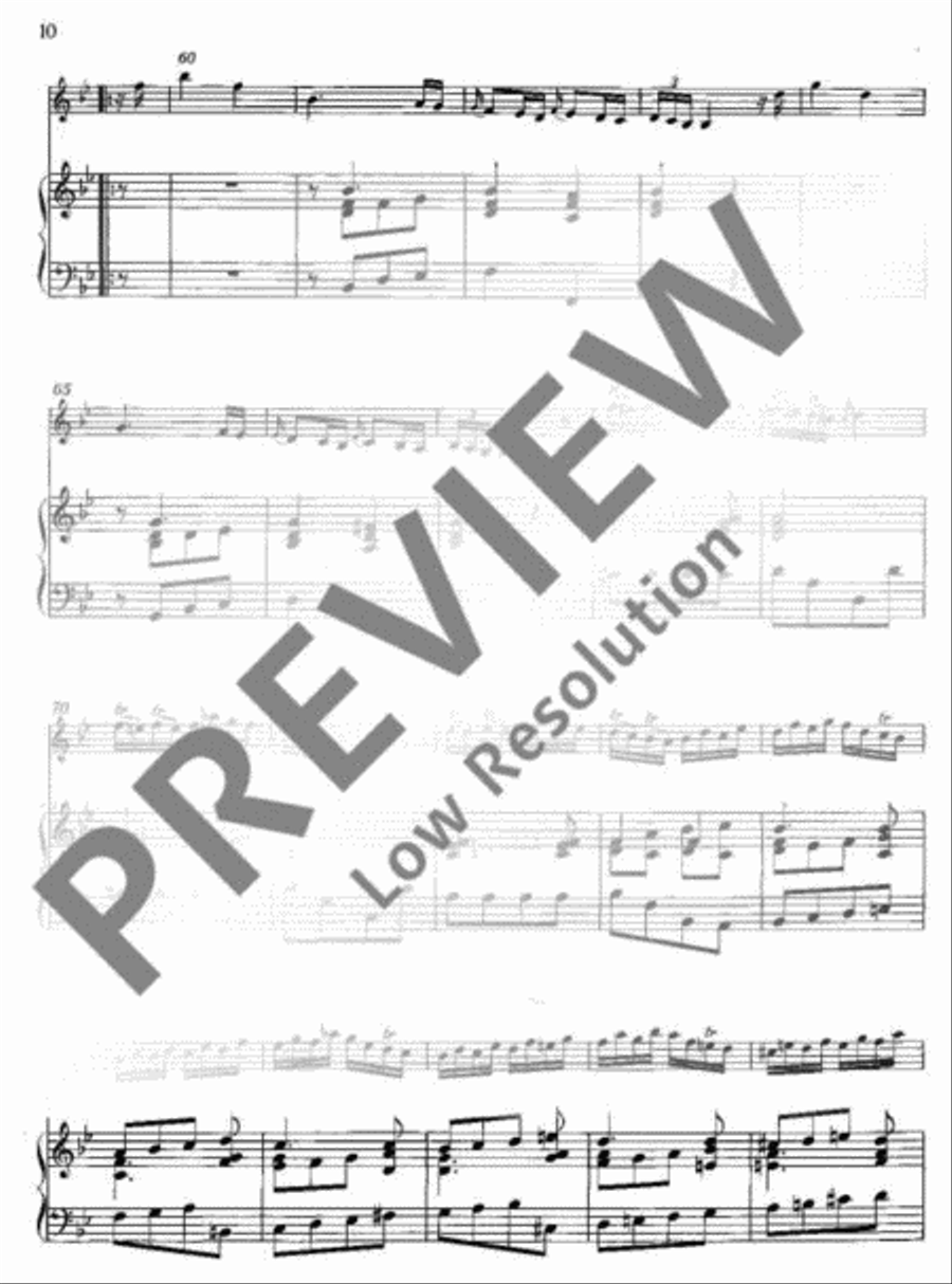 Sonata G Minor Violin Solo scores gallery preview page 11