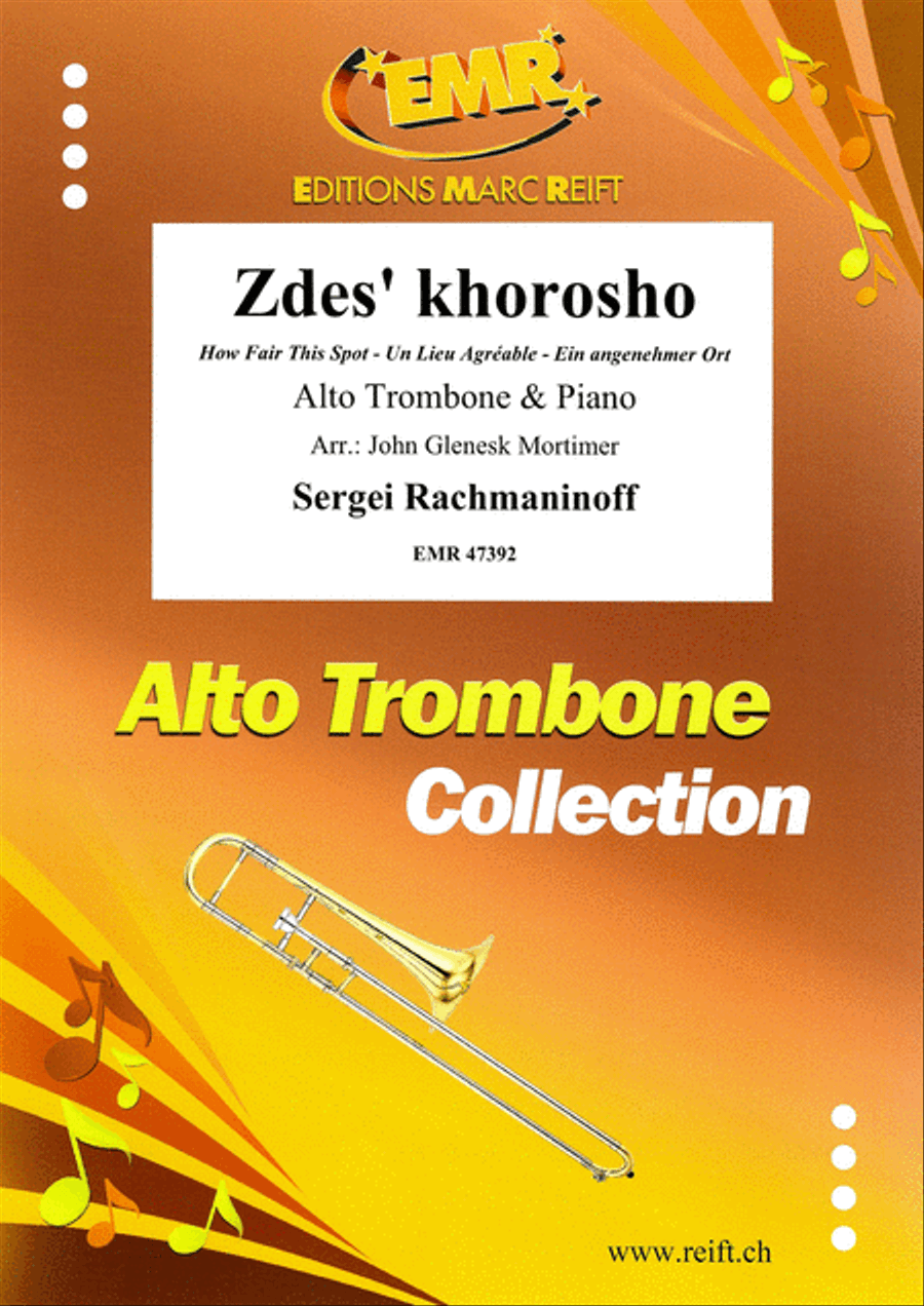 Zdes' khorosho Zdes' khorosho Piano Accompaniment scores gallery preview page 1