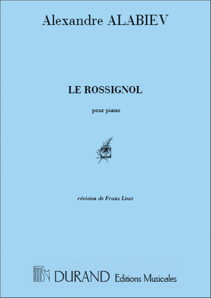 Le Rossignol Piano (Liszt)