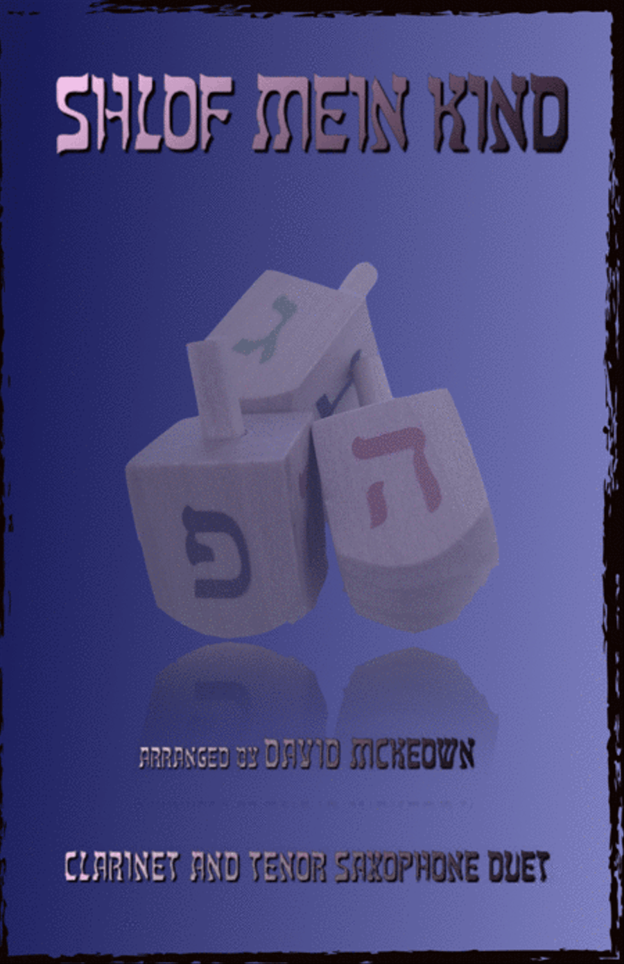 Shlof Mein Kind, Jewish Lullaby for Clarinet and Tenor Saxophone Duet Woodwind Duet scores gallery preview page 1