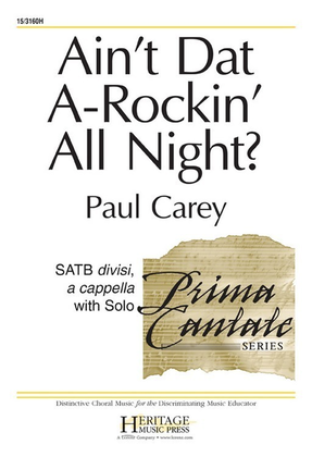 Book cover for Ain't Dat A-Rockin' All Night?