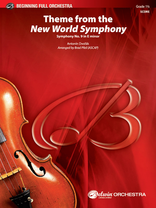 Book cover for New World Symphony, Theme from the