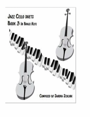 Book cover for Jazz Cello Duets book 3