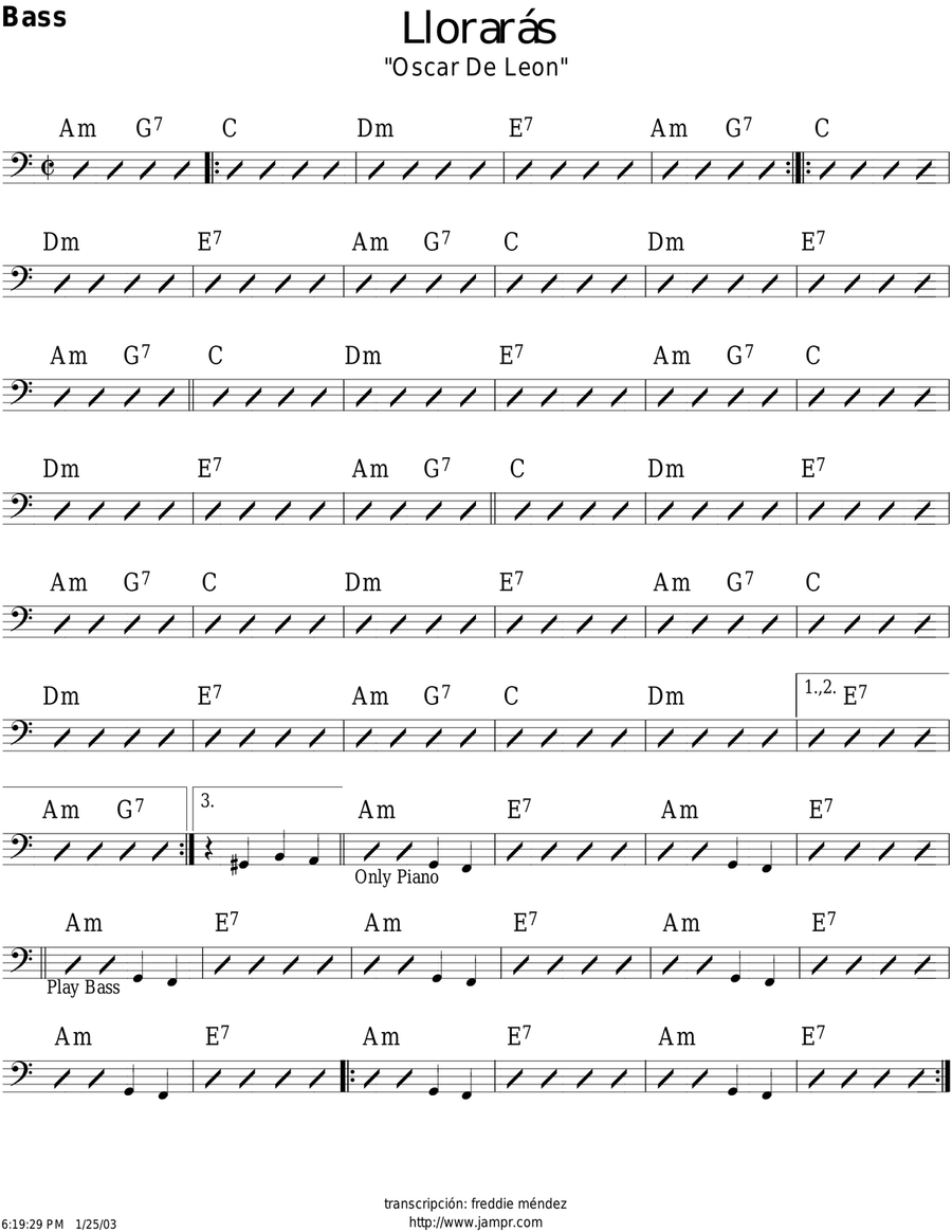 Llorarás Full Orchestra scores gallery preview page 5