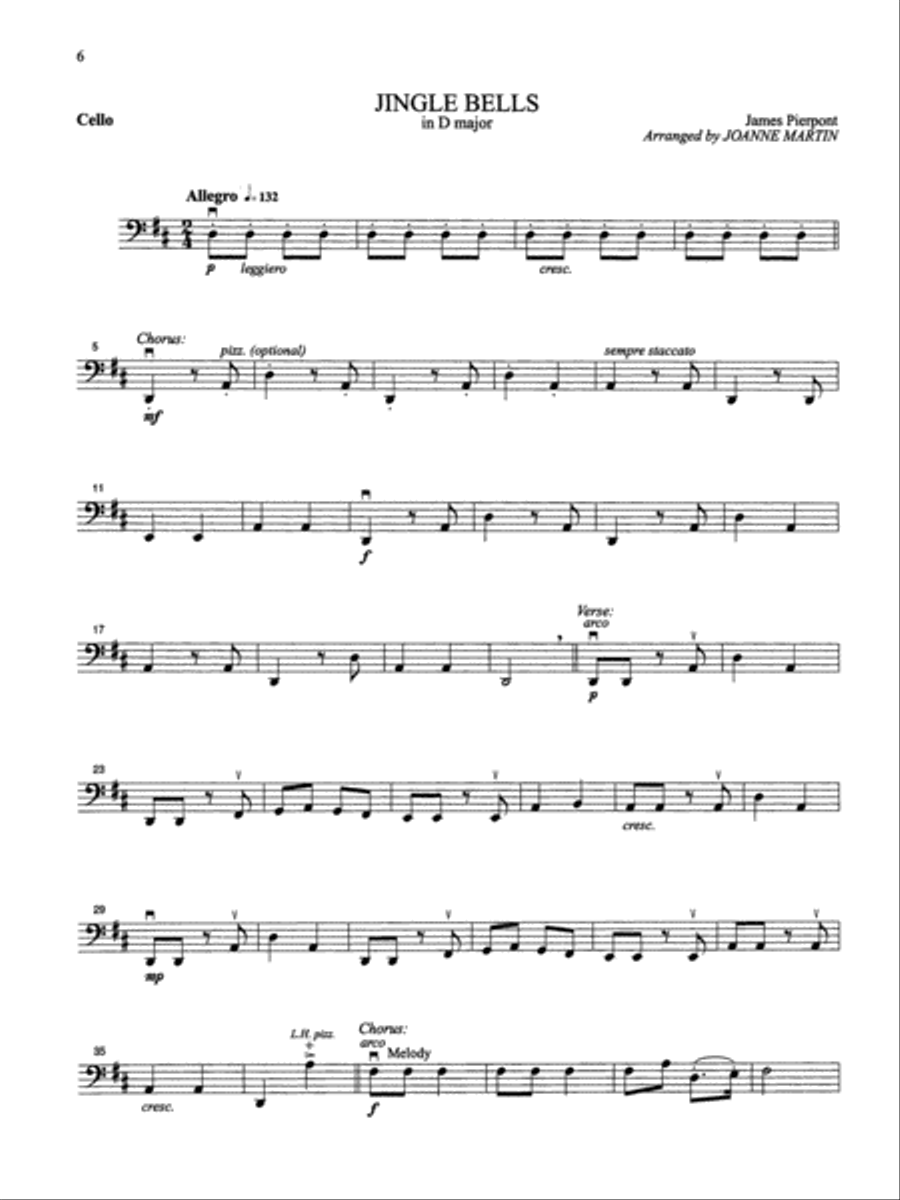 Festive Strings for String Quartet or String Orchestra String Quartet scores gallery preview page 10